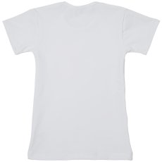 Photo3: Boys Leotard, 'Alberto' White,  Boy's stretch T-shirt, Cool & Dry, UPF50+ (3)
