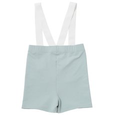 Photo2: Boys Leotard, 'Anthony' Mint green,  Boy's stretch Short pants with shoulder gum, Cool & Dry, UPF50+ (2)