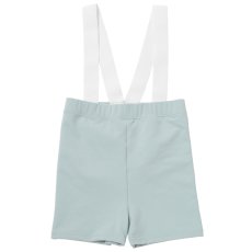 Photo1: Boys Leotard, 'Anthony' Mint green,  Boy's stretch Short pants with shoulder gum, Cool & Dry, UPF50+ (1)