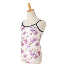Photo2: [SALE from Dec. 1st.] Junior Kids Leotard, 'SUMILE girl', Camisole. Cool & Dry, UPF50+ (2)
