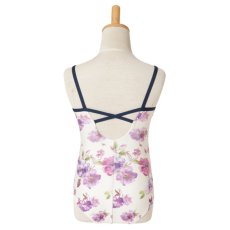 Photo3: [SALE from Dec. 1st.] Junior Kids Leotard, 'SUMILE girl', Camisole. Cool & Dry, UPF50+ (3)