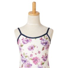 Photo4: [SALE from Dec. 1st.] Junior Kids Leotard, 'SUMILE girl', Camisole. Cool & Dry, UPF50+ (4)