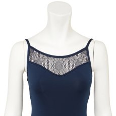 Photo6: Womens Leotard, 'YUKINO' Stretch Lace, Double "X" cross on the back, Cool & Dry, UPF50+ (6)