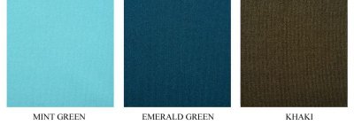 Photo2: Womens Leotard, 'MOMO'   Emerald green,   1/5 Sleeve, Gathered along both hipbones, Cool & Dry, UPF50+