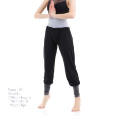 Photo2: DANCEWEAR, Sarouel pants,  Cool & Dry, UPF50+ (2)